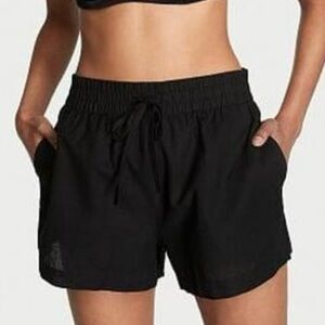 Victoria’s Secret Black Linen Swim Coverup Shorts Small
